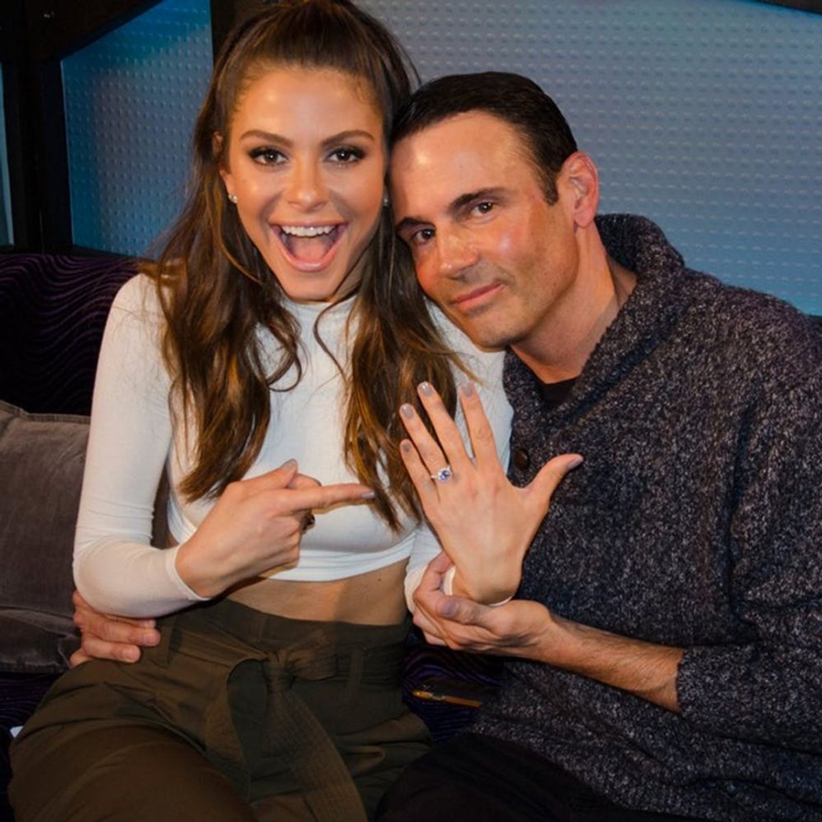 Listen to Maria Menounos Get Engaged on a Live Radio Show