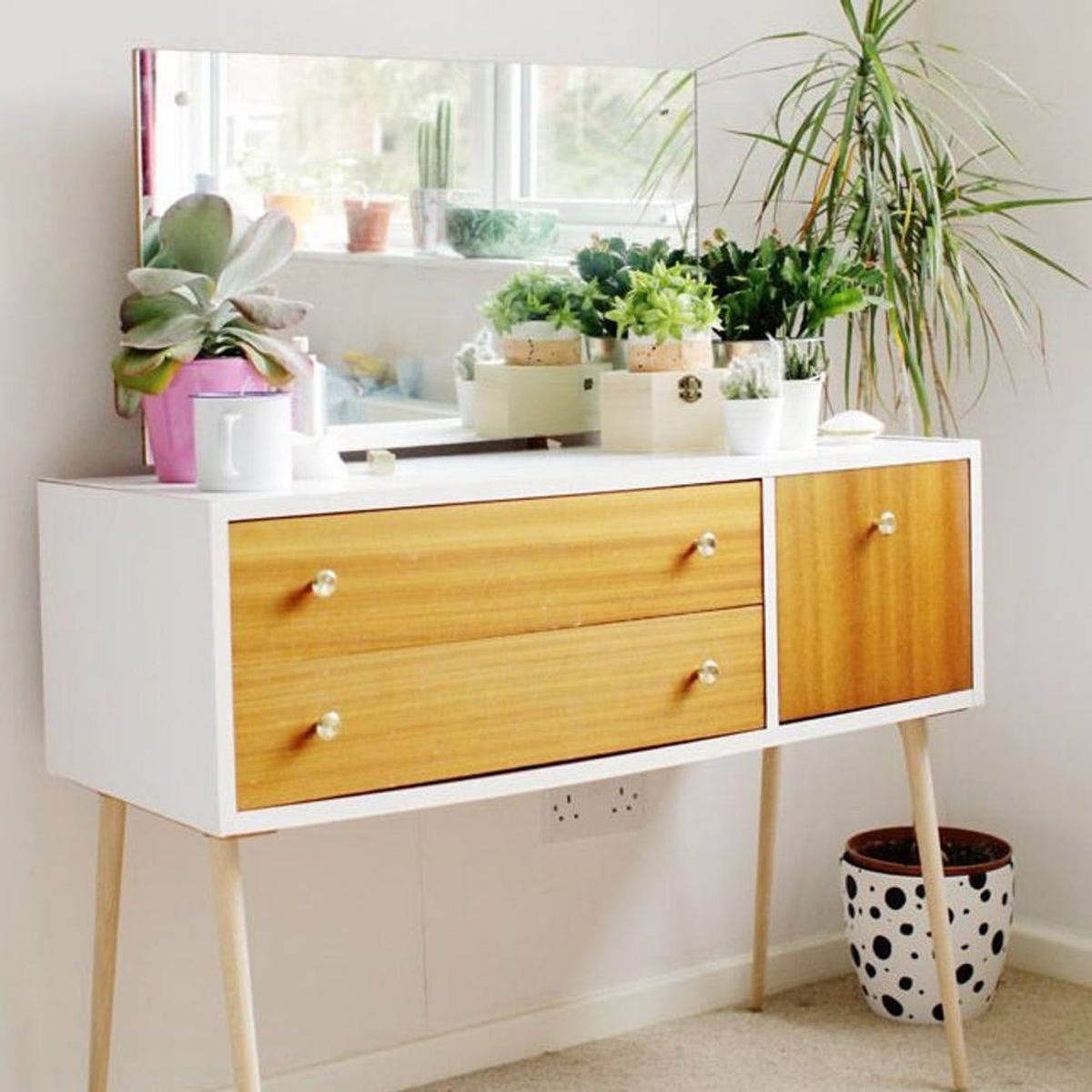 14 Furniture Makeovers for Your First Apartment Brit + Co