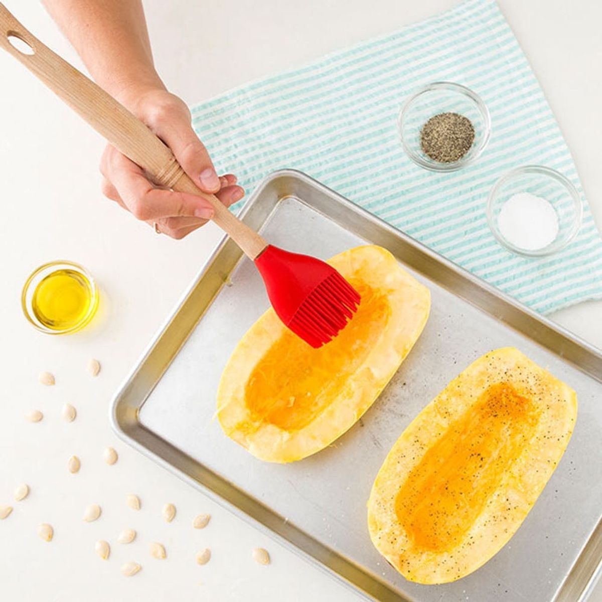 Make This Gluten-Free Creamy Avocado Pesto and Spaghetti Squash for Dinner