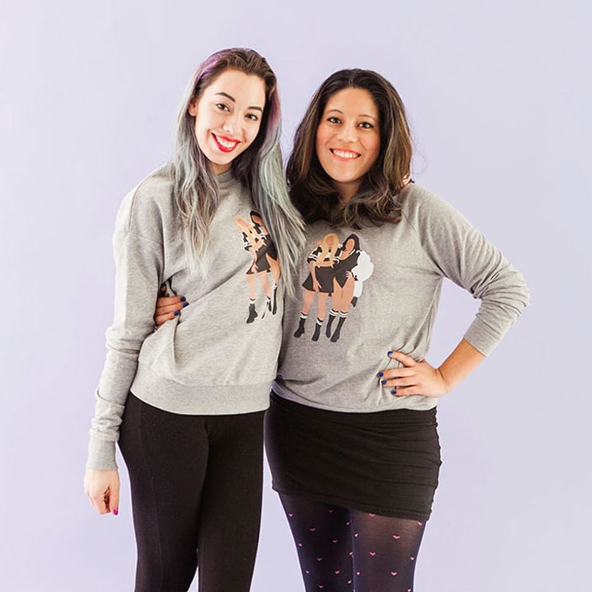 DIY Graphic Tees With Your Favorite Girl Gangs (Free Printable!)