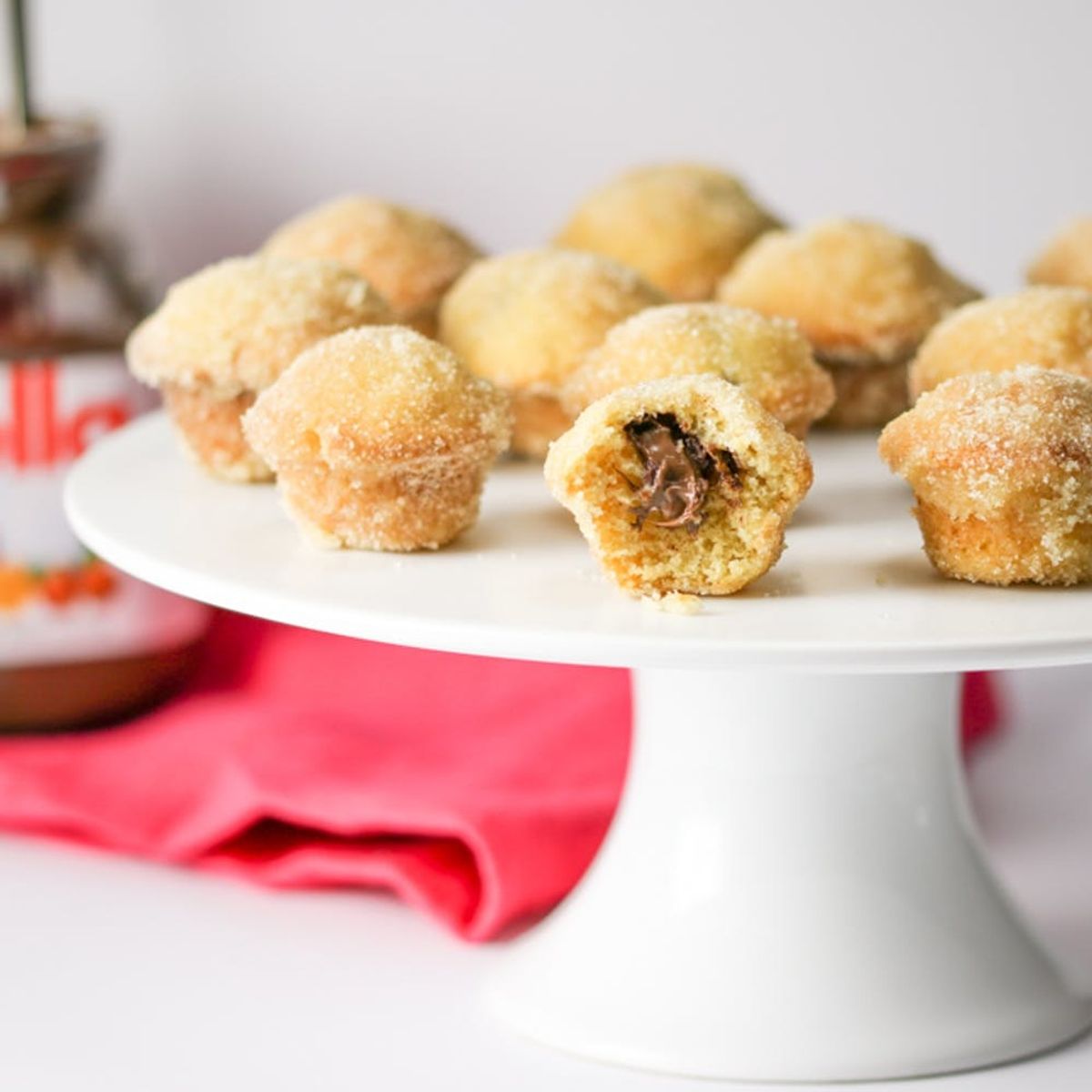 How to Make One-Bite Nutella Donuts