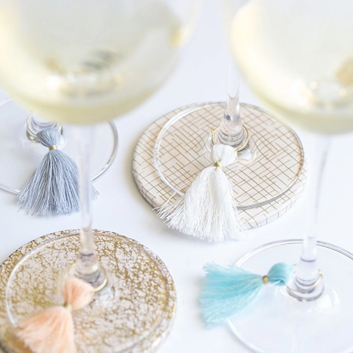 Never Lose Your Drink Again With 10 DIY Wine Glass Charms