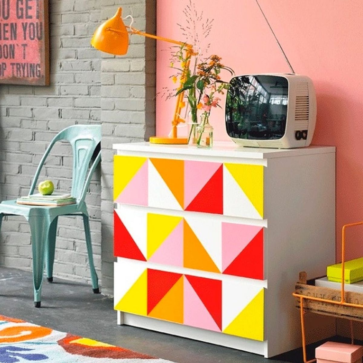 13 Geometric Paint Jobs You’ll Love Right Now