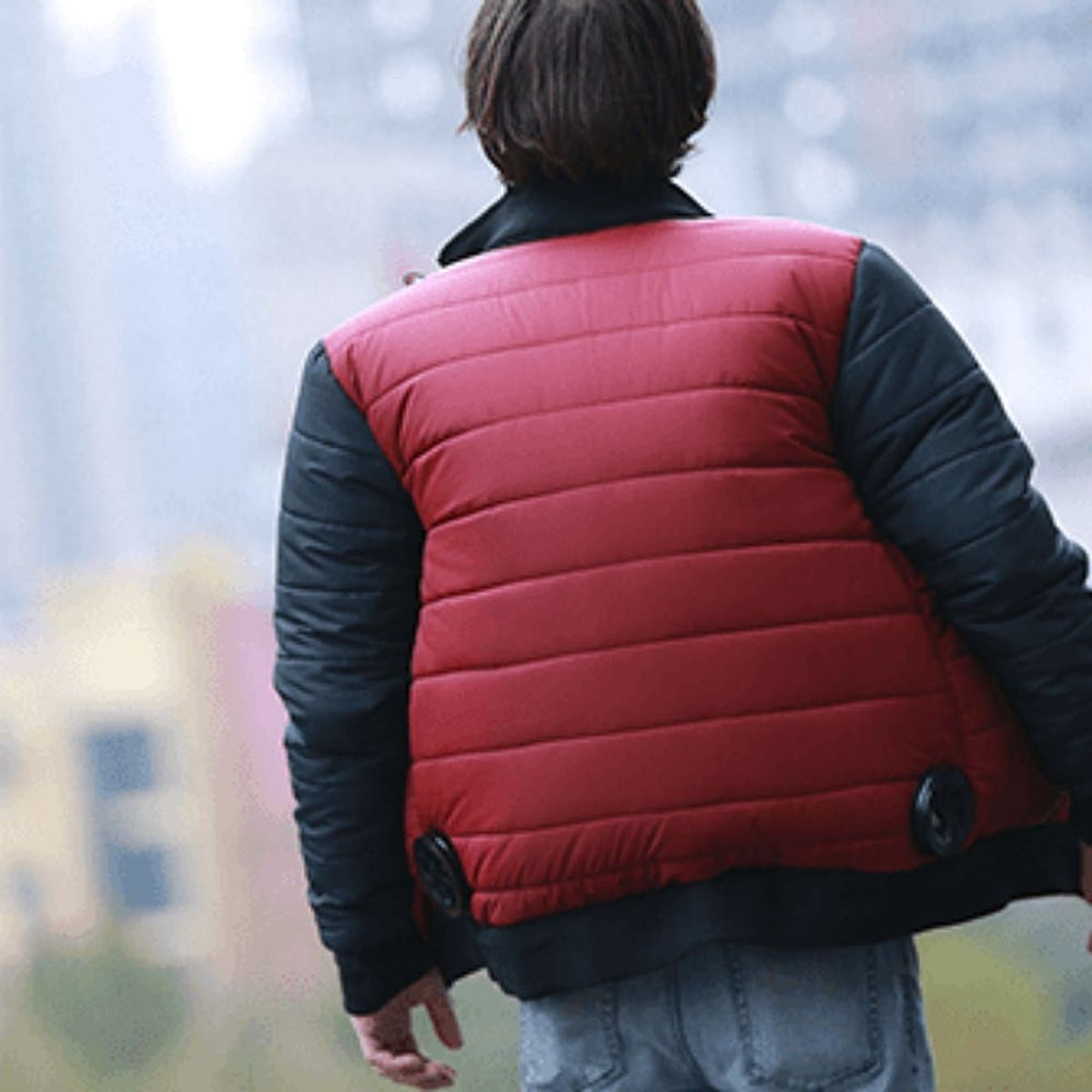 This Self-Drying Jacket Will Take You Back to the Future in Style