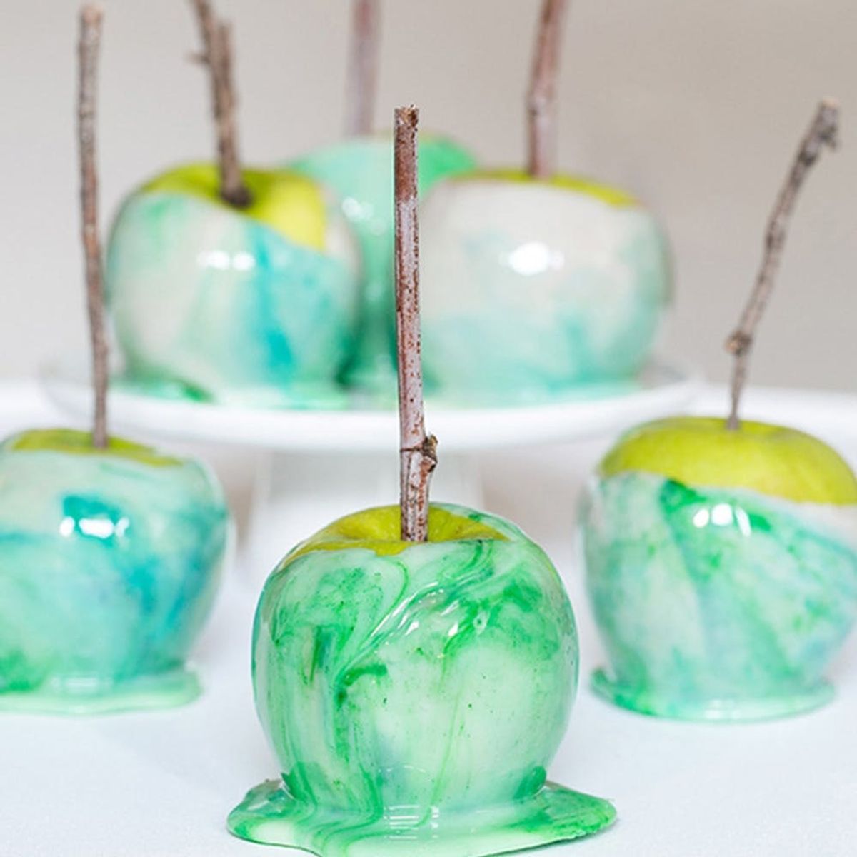 What to Make This Weekend Candy Corn JELLO Shots, Marble Candy Apples