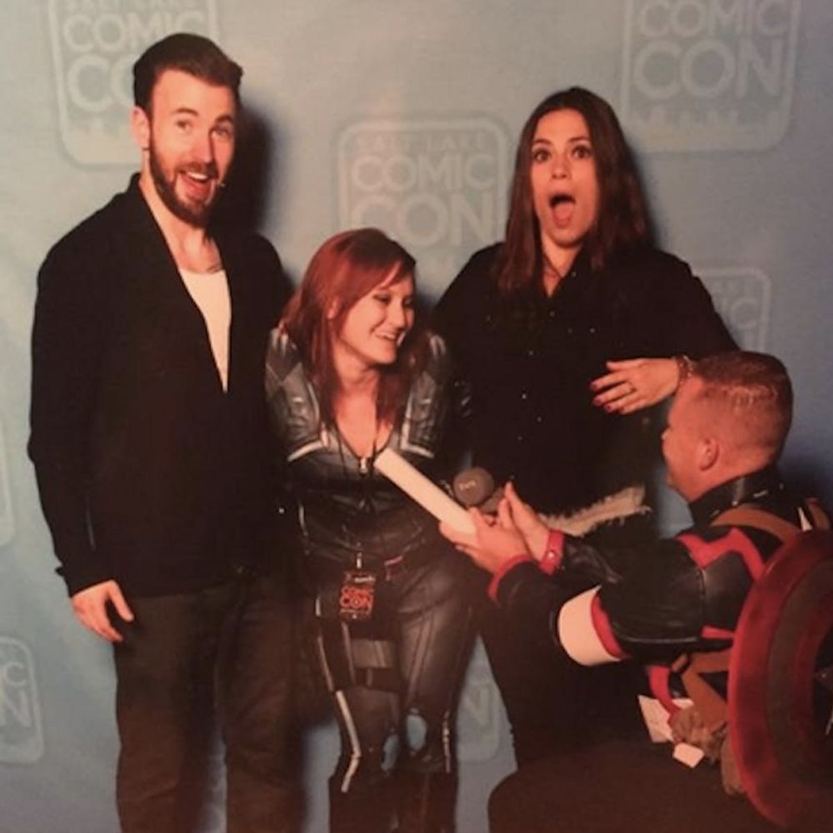 This Celebrity-Assisted Proposal Will Give You Super Hero Feels