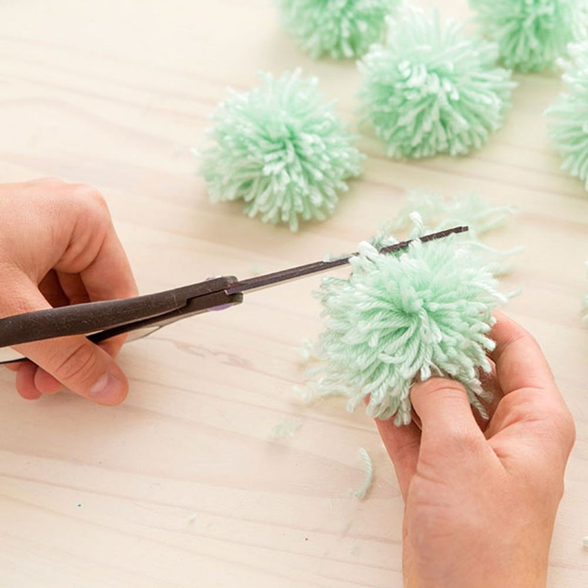 This Is the Easiest Hack to Make Pom Poms Ever