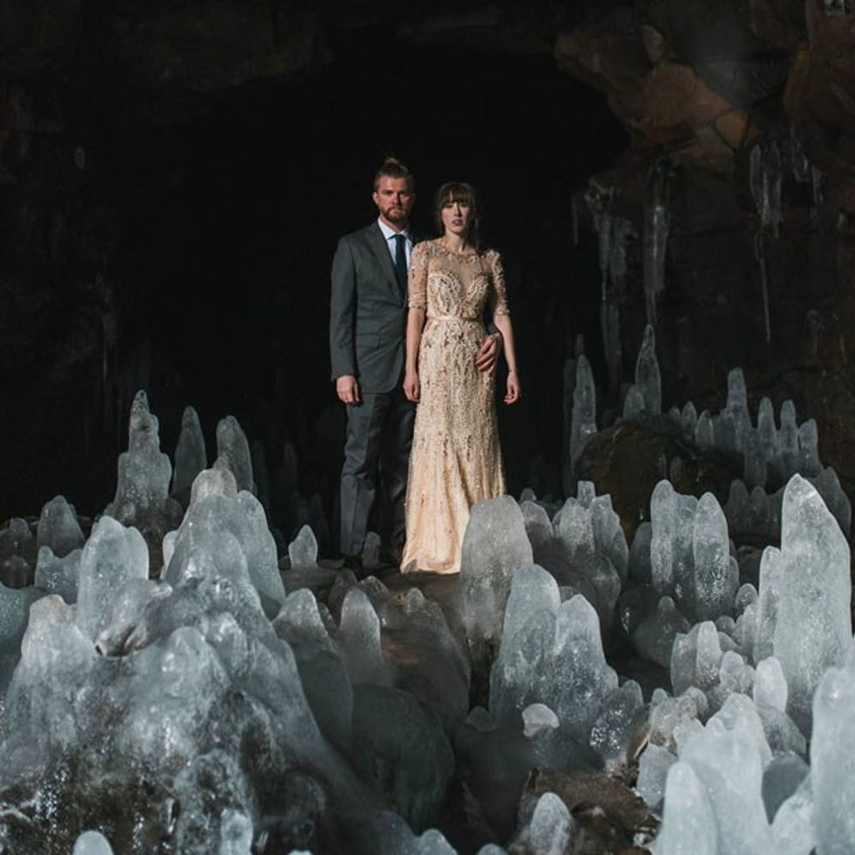 This Couple’s Real-Life Frozen Wedding Will Make You JEALZ