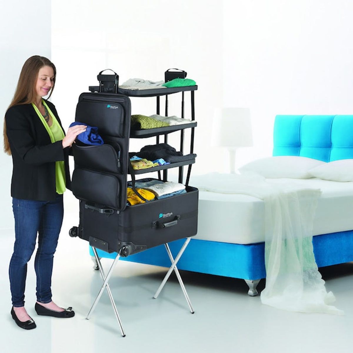 This Crazy Game-Changing Suitcase Is Made for Overpackers