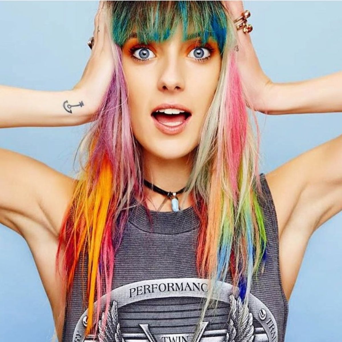 17 Rainbow Hairstyles to Wear Loud and Proud - Brit + Co