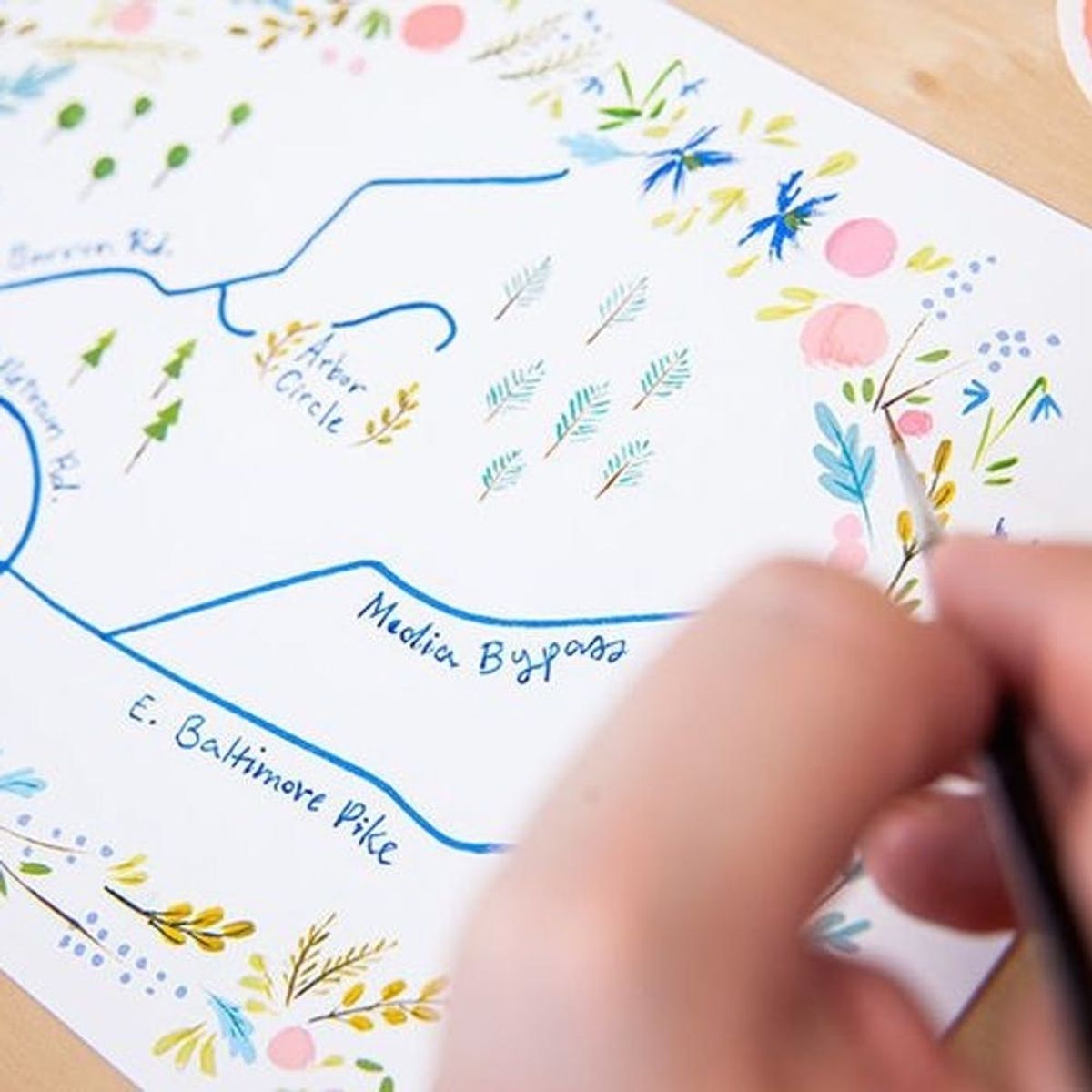 19 Map-Inspired Wedding Invitations