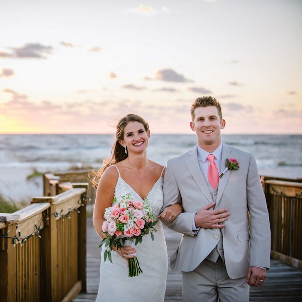 You’ll Swoon Over This Seaside DIY Wedding