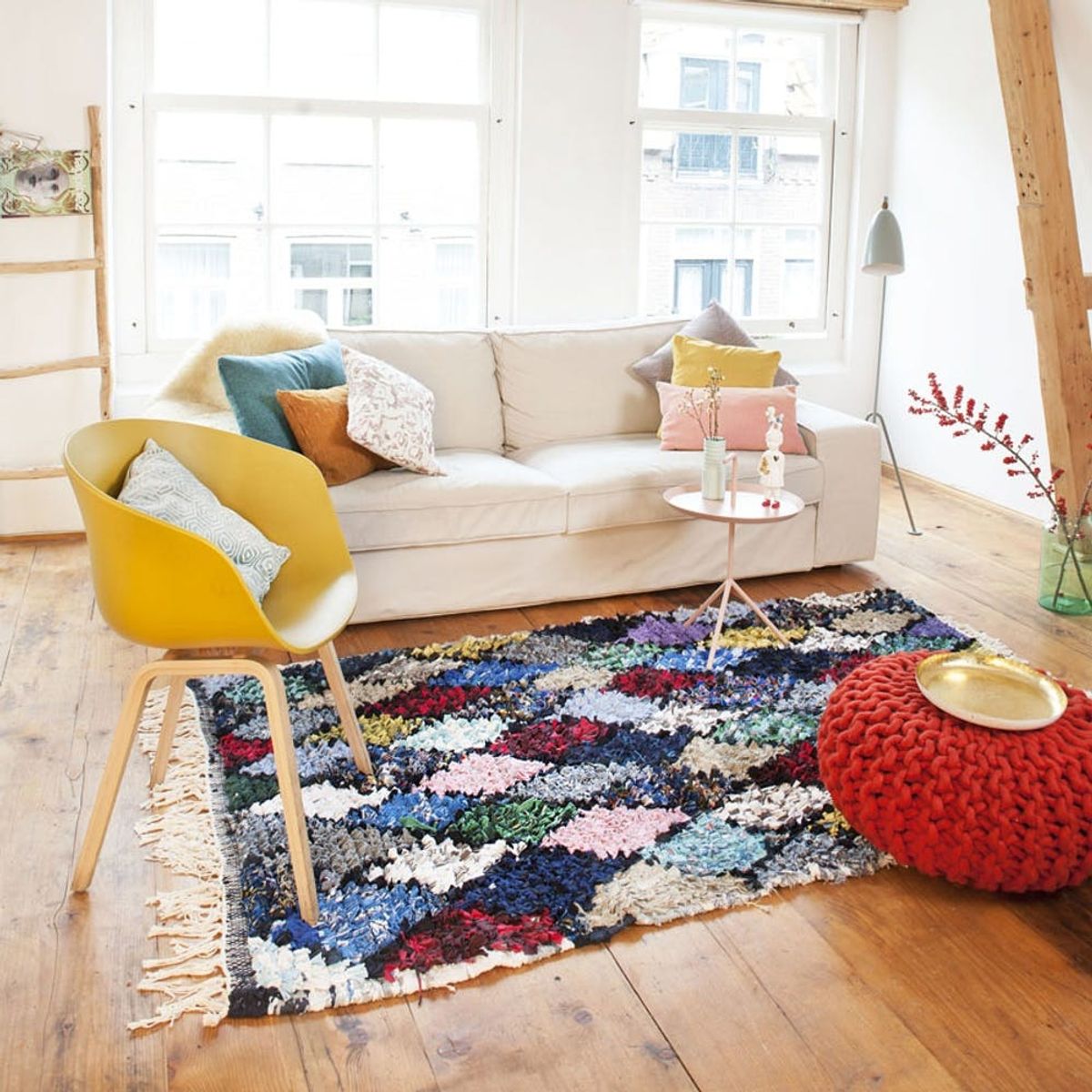 You’ll Never Guess What This Rug Is Made Out of… Brit + Co
