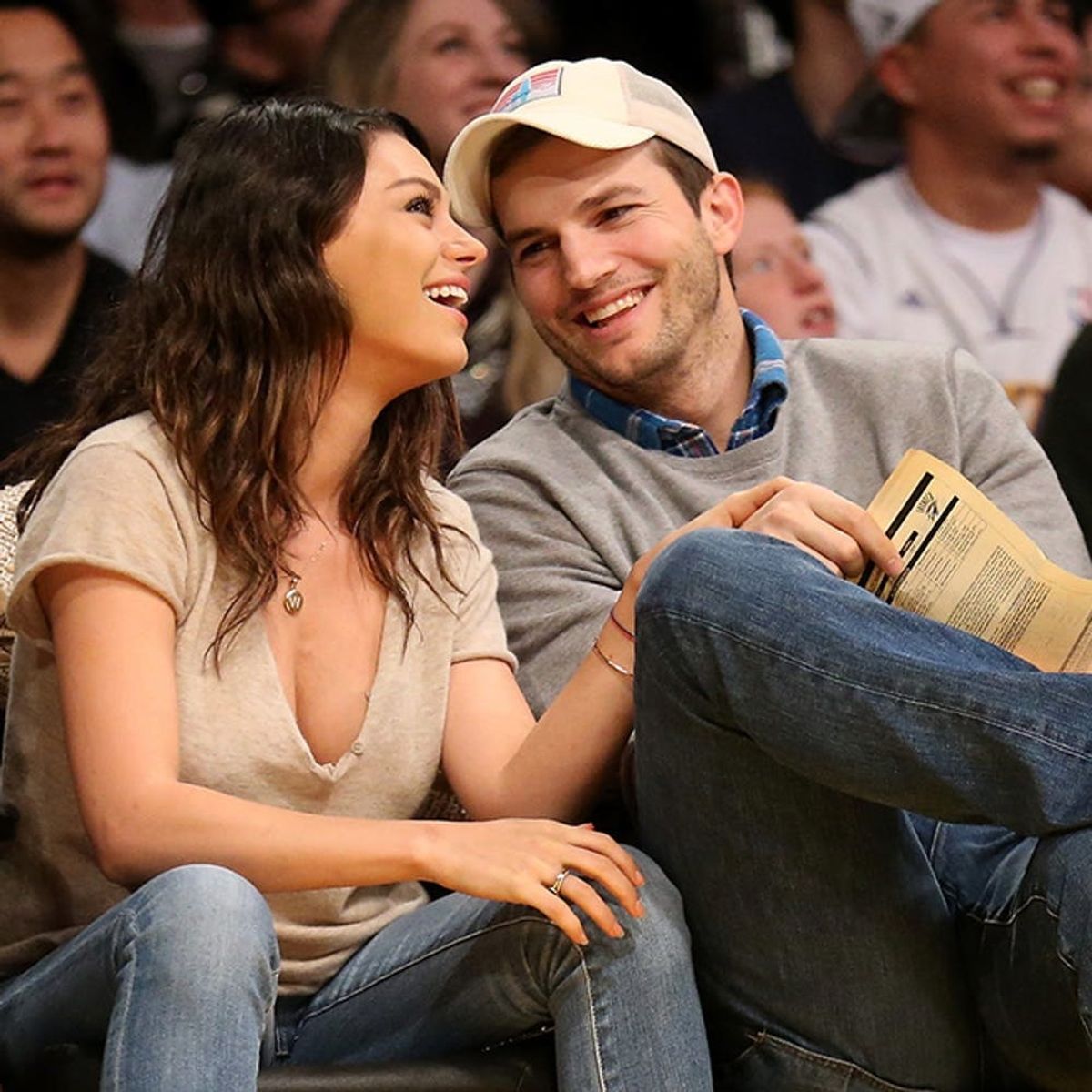 Ashton Kutcher Is Campaigning for Diaper Changing Stations in Men’s Rooms