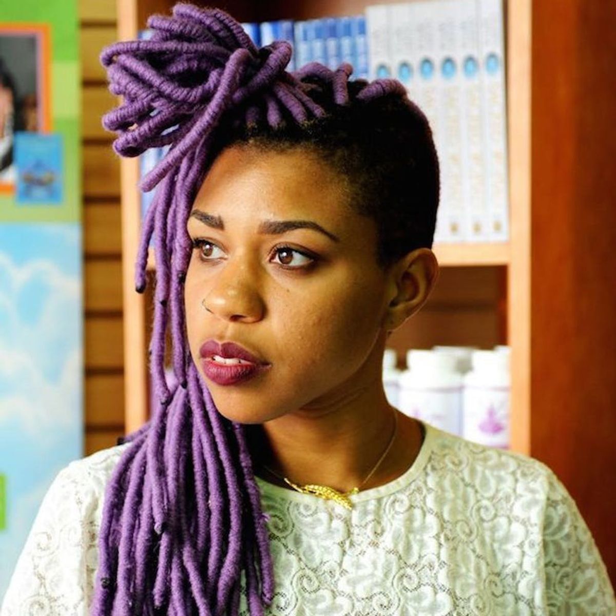 10 Super Beautiful Ways to Style Dreadlocks