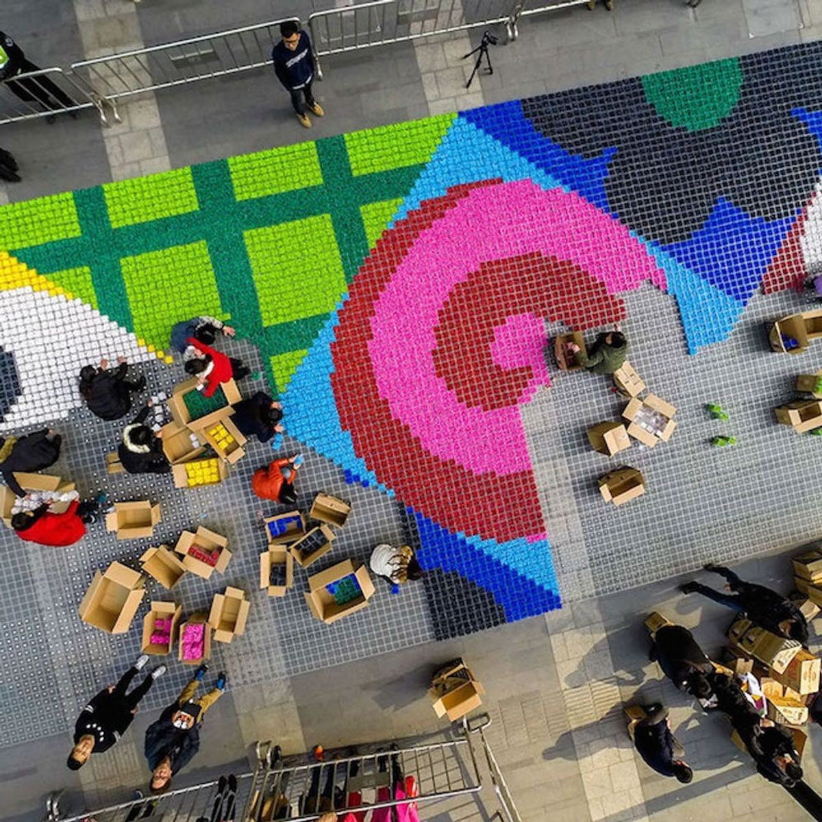 This Street Art Is Made from Candy — Yes, Candy