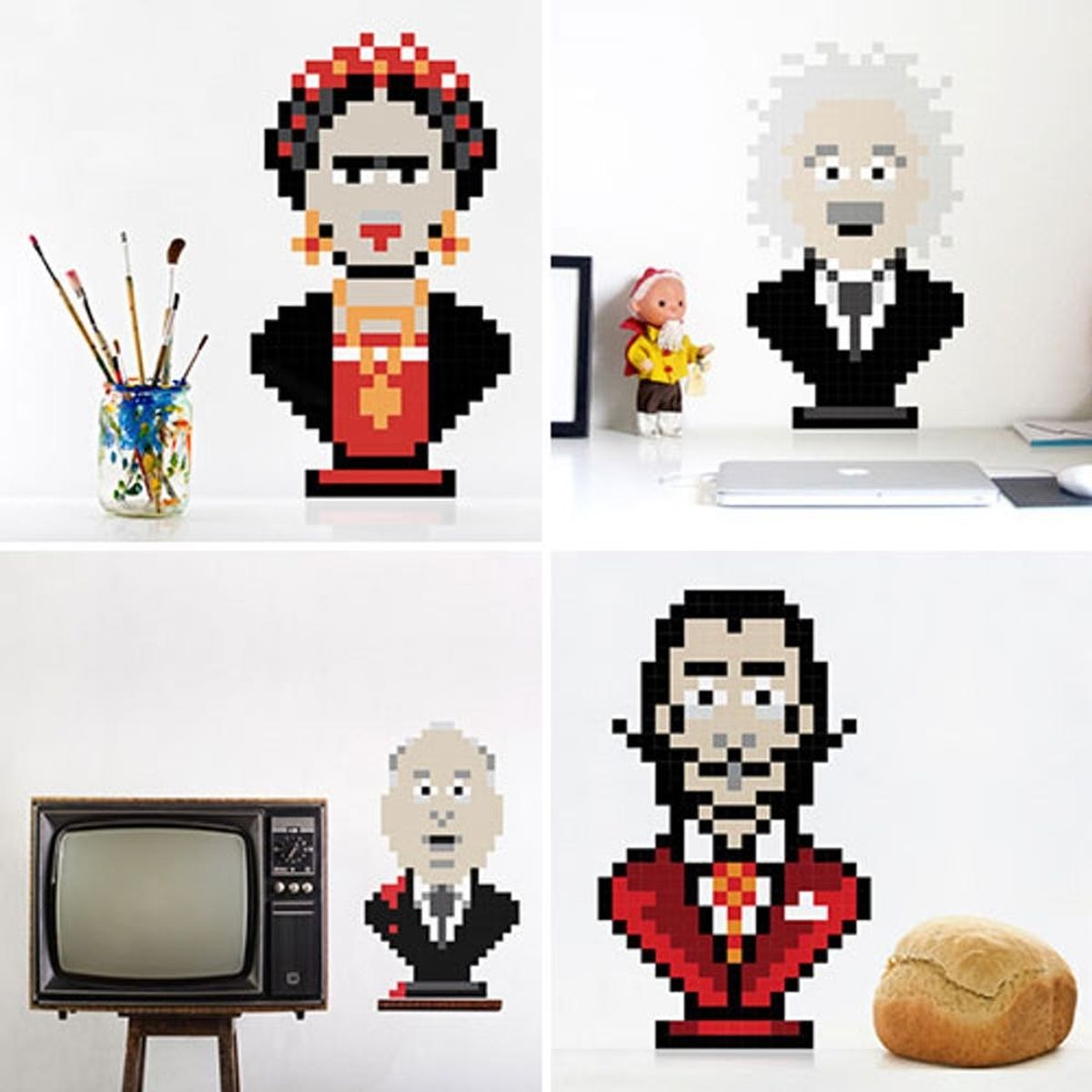 Puxxle: Pixel Puzzle Decals for Your Wall