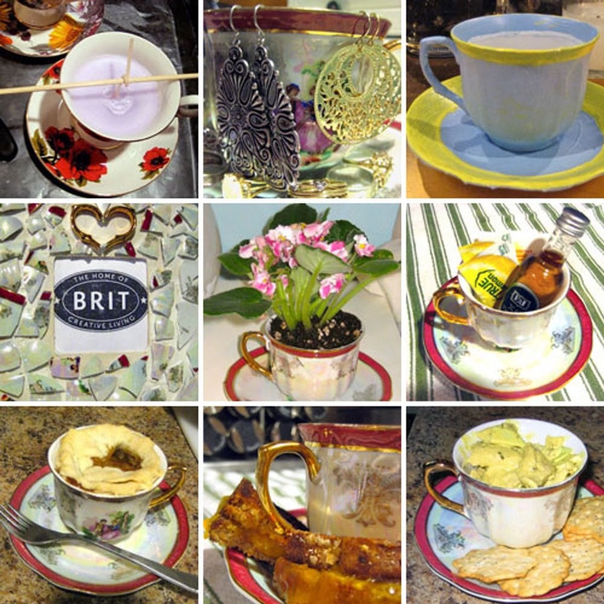 Our Cup Of Tea: 9 Ways To Use Vintage Teacups