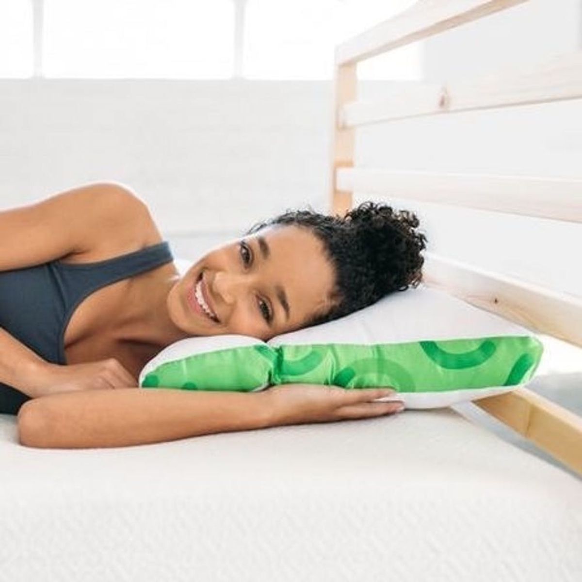 These Pillows Help You Do Yoga in Your Sleep Brit + Co