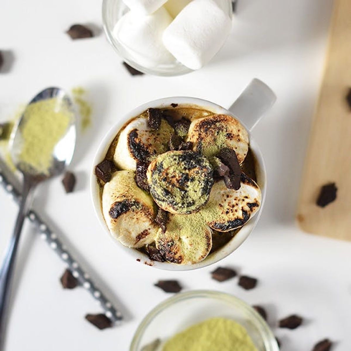 How to Make a Dirty Matcha Latte