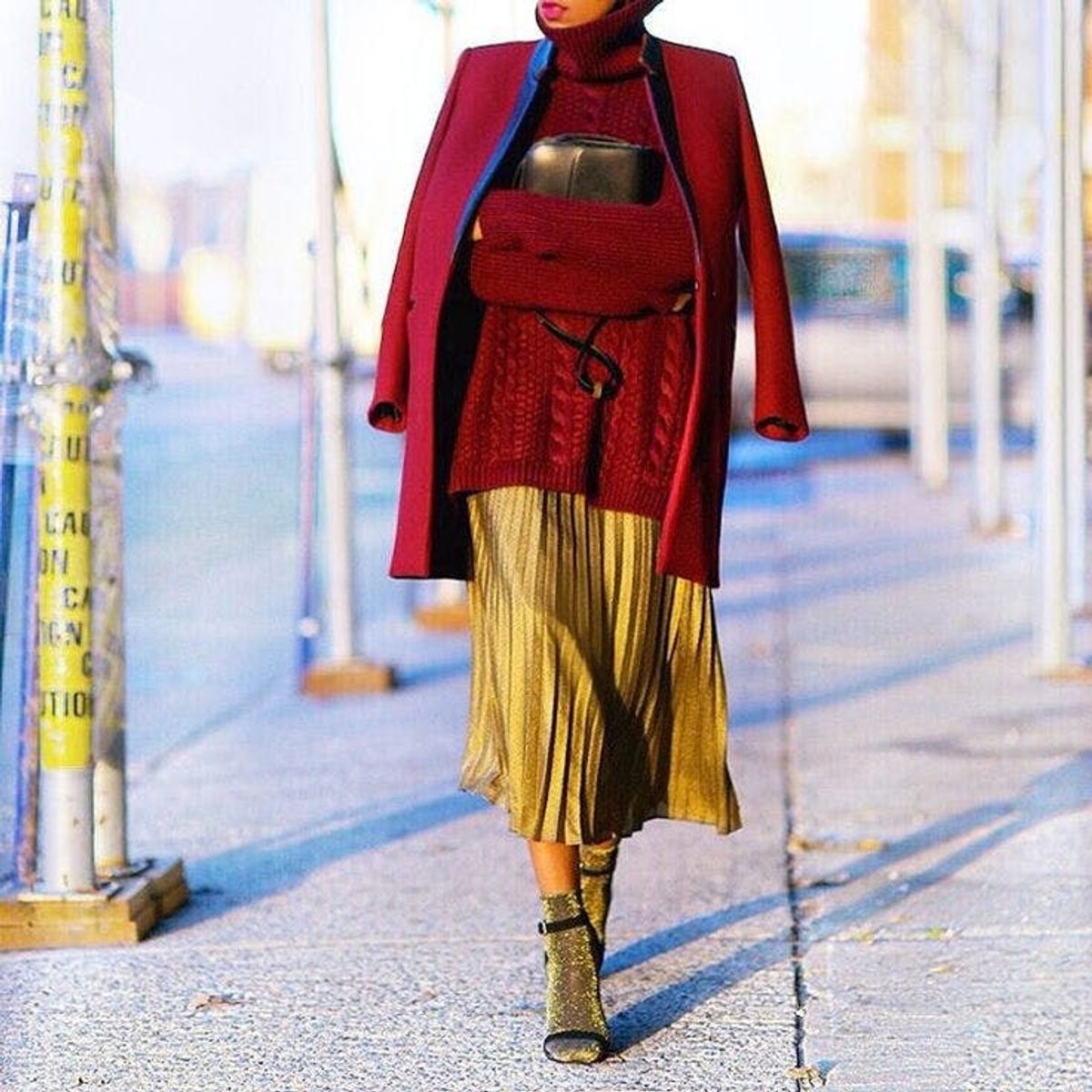 These 7 Bloggers Know the Secret to Rocking a Skirt During the Winter