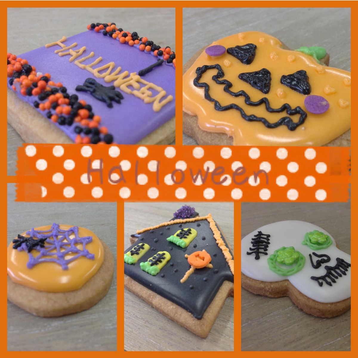 How to halloween cookies