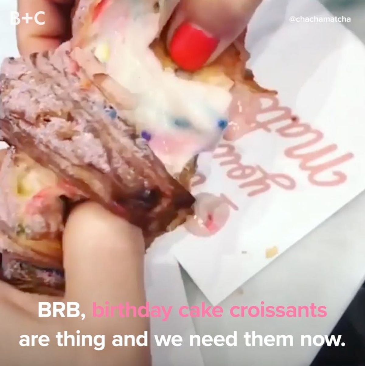 Birthday Cake Croissants Are a Thing and We Need One ASAP