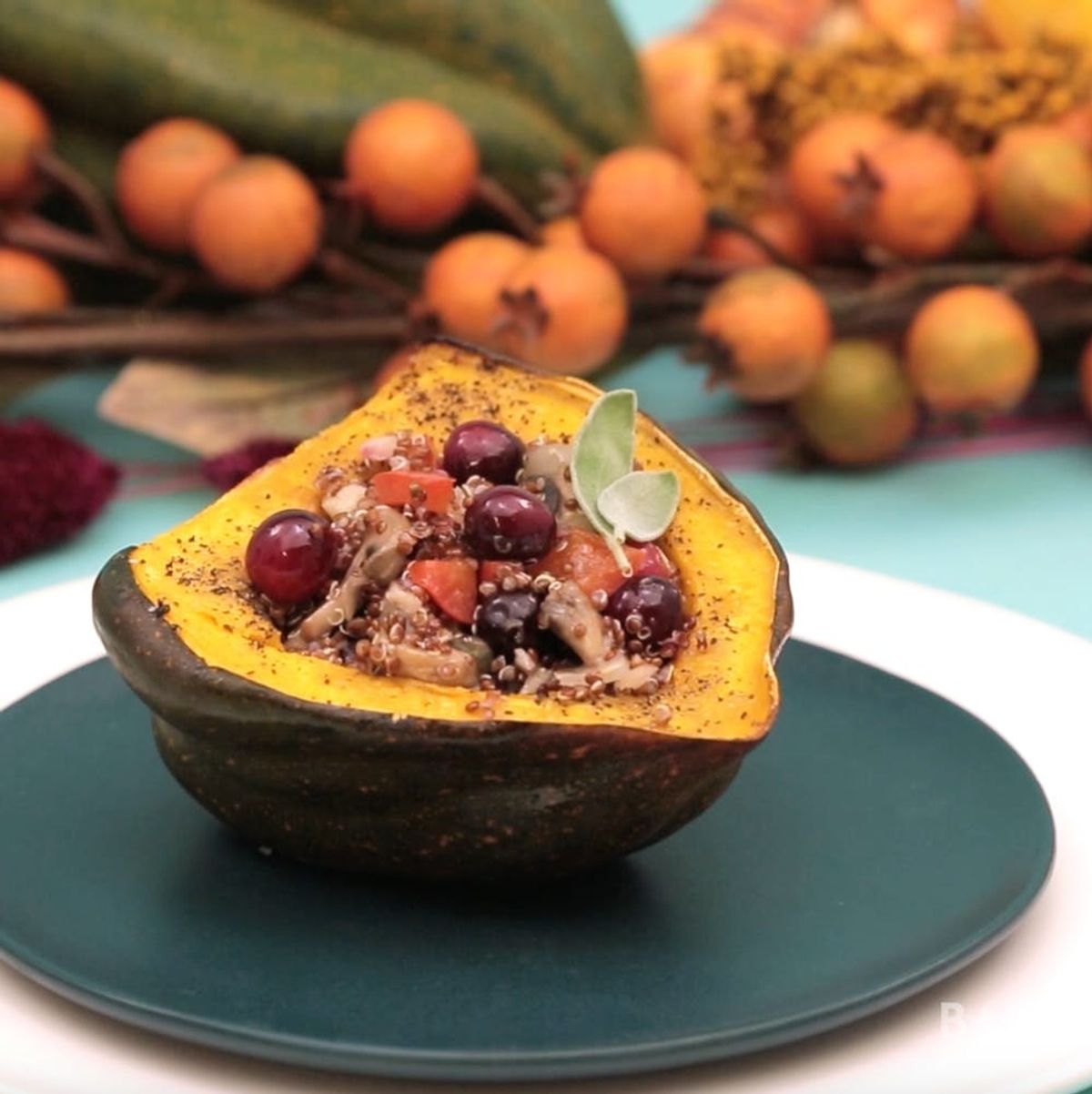 How to Make Stuffed Acorn Squash
