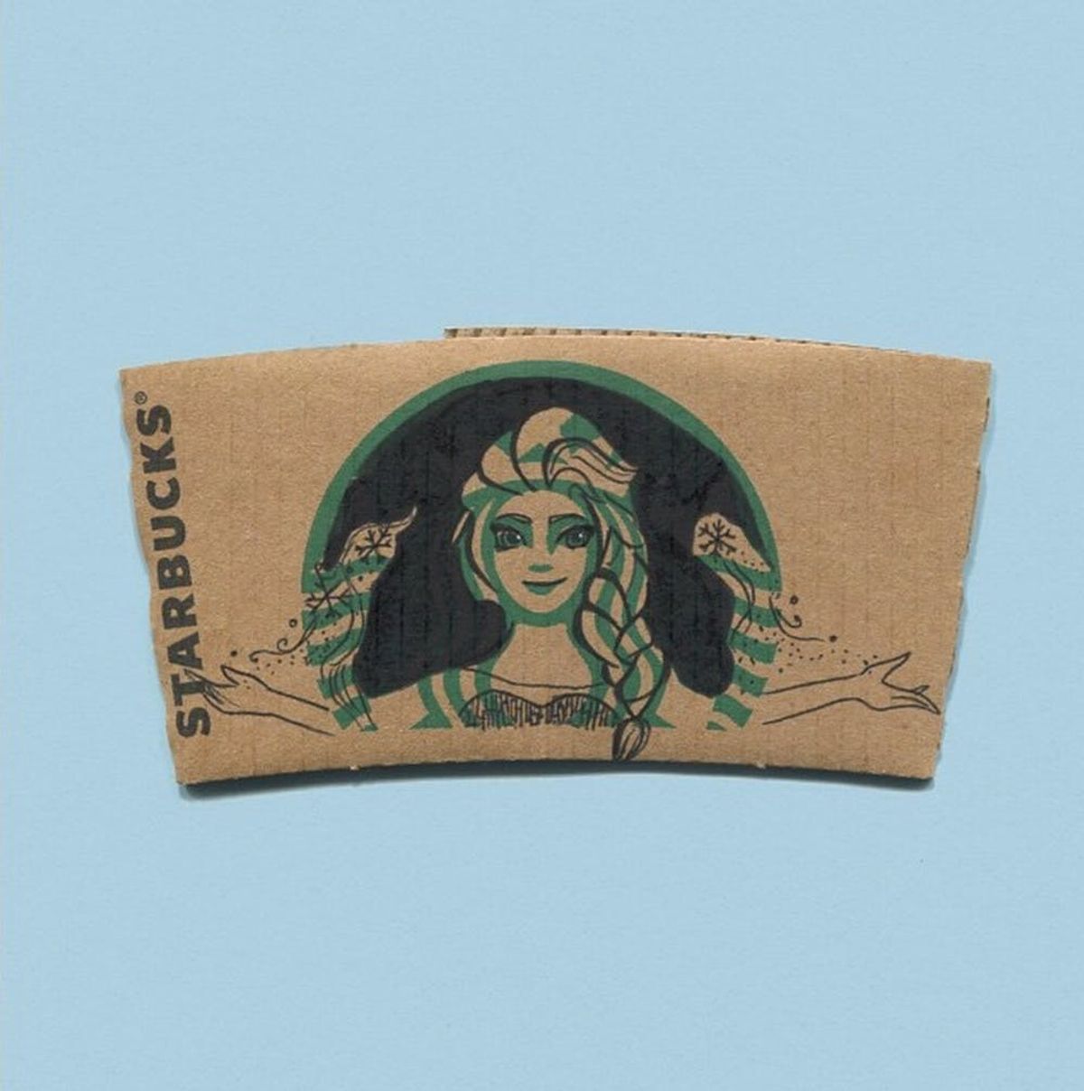 Starbucks Sleeves Are Getting a Makeover from This Artist Brit + Co