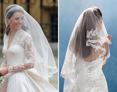 Celebrity Wedding Veils