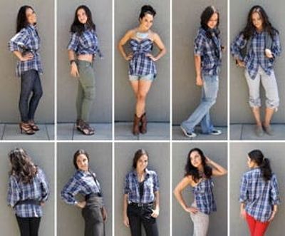 how to style a men's dress shirt on a woman 10 Ways to Style a Men's Shirt