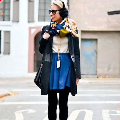 navy blue dress for baby girl PREPPY AUTUMN WINTER OUTFITS: URBAN REVIVO OLD MONEY HAUL main image 1
