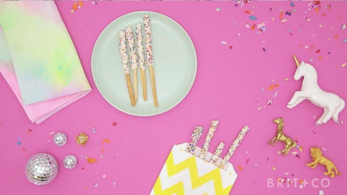 How to DIY Funfetti Pocky