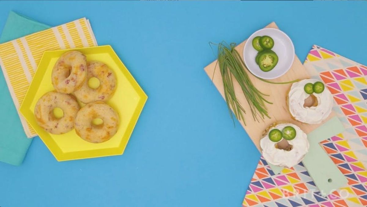 How to Make Cheddar Bacon Donuts