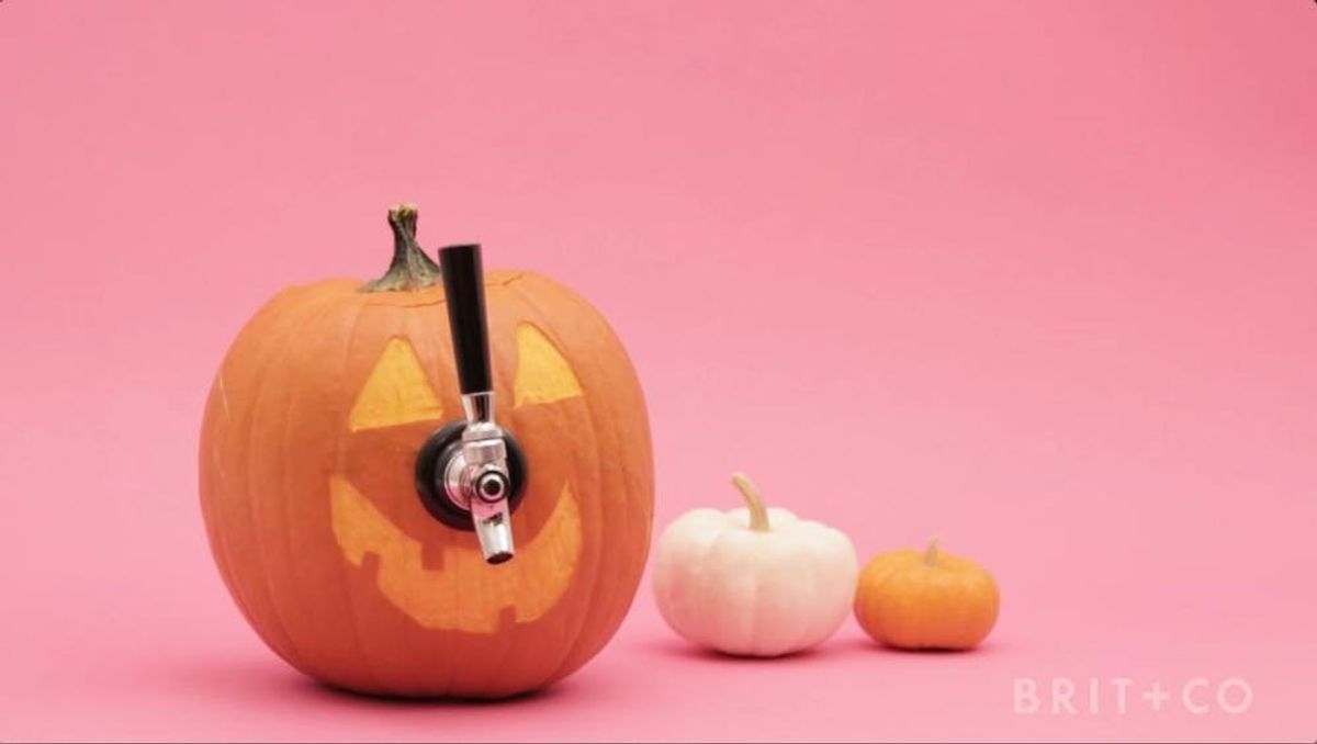 How to DIY a Pumpkin Keg
