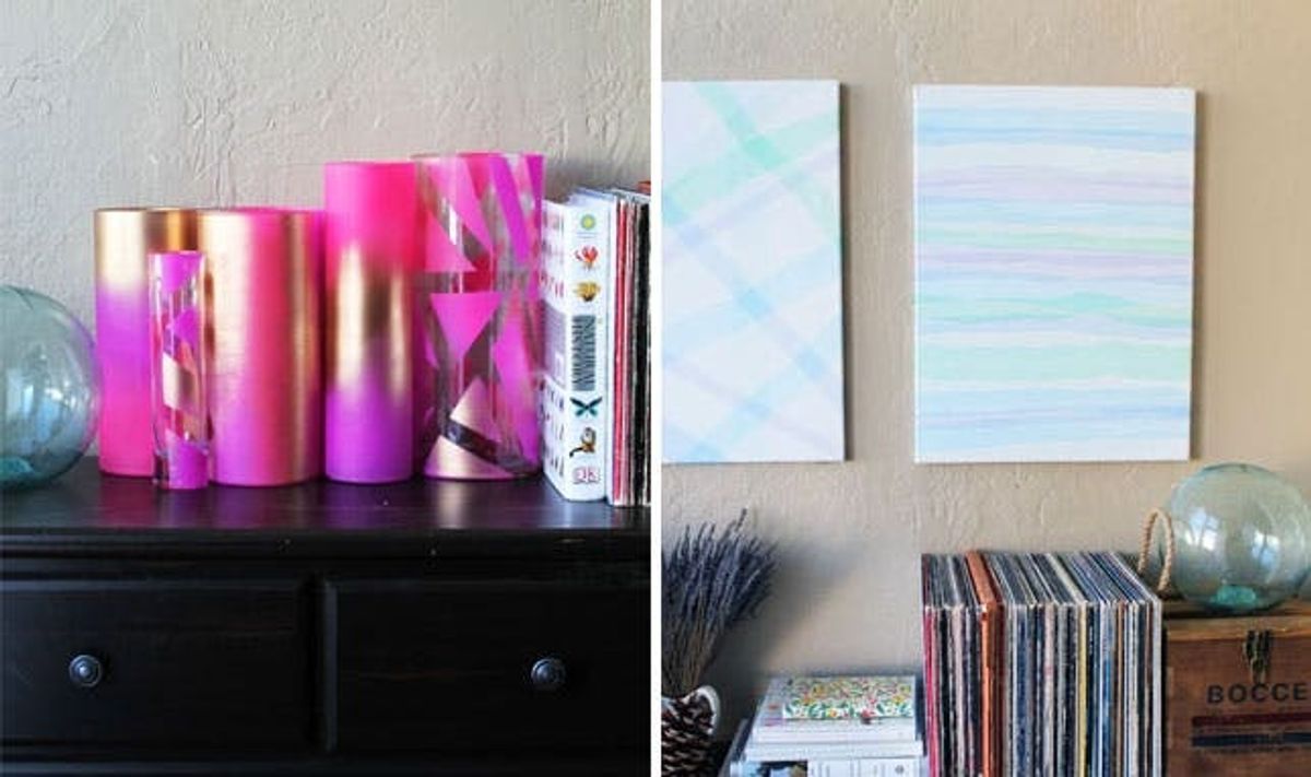 Tulle Time: How to Use Tulle to Make Gorgeous Vases and Wall Art