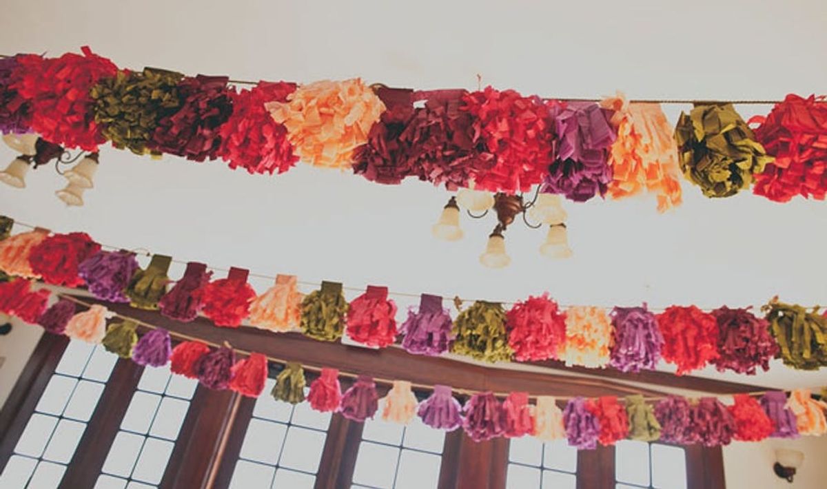 DIY Basics: Tissue Paper Pom Poms