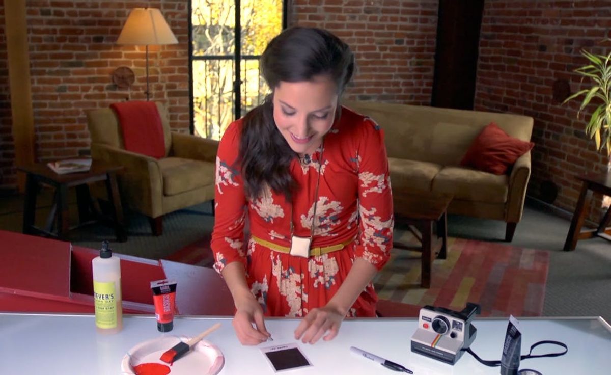 How to Make Scratch-Off Polaroids (V-Day Idea!)