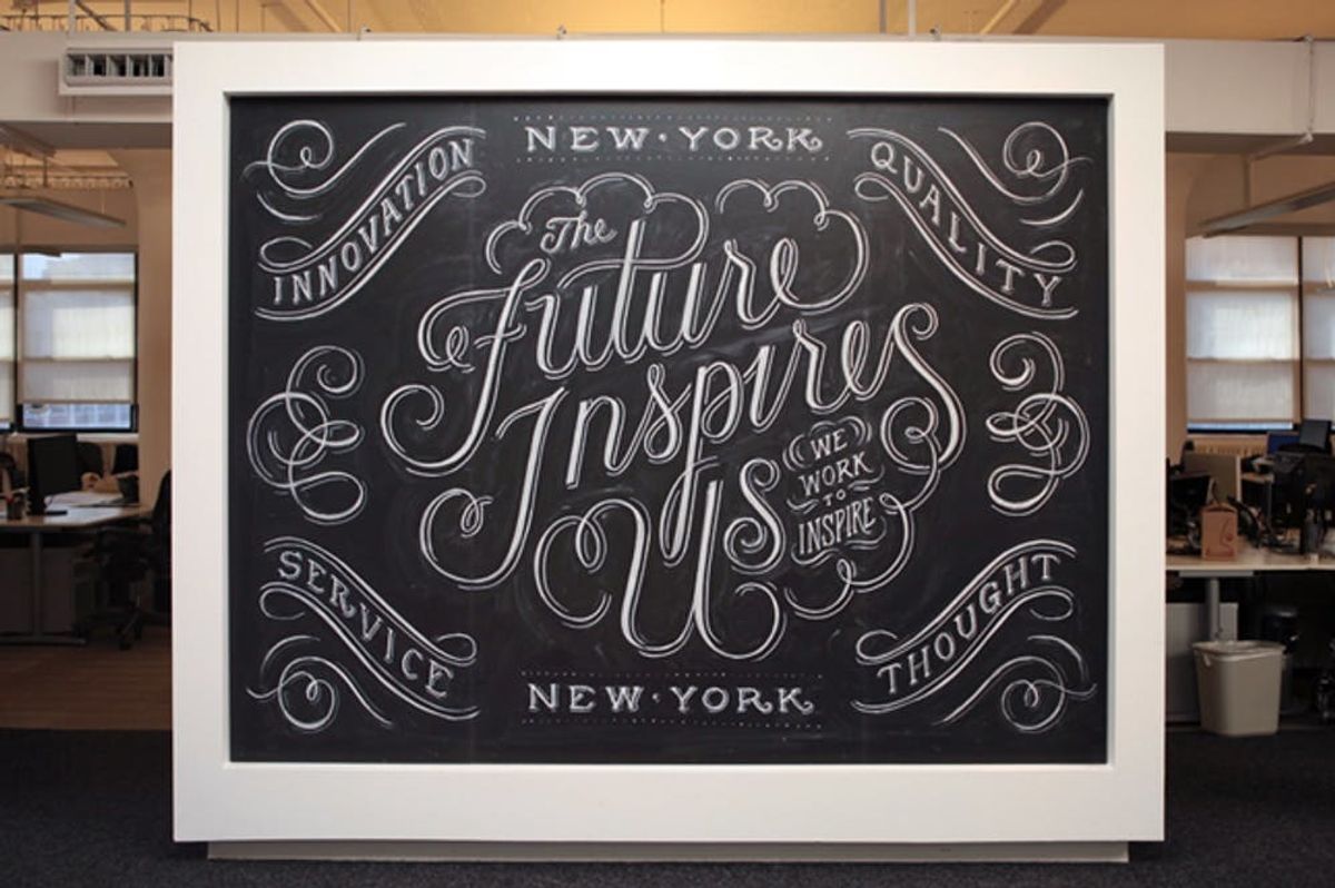 This Is What Happens When Chalkboards and Artists Collide…