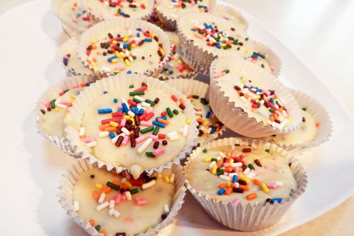 Hunger Alert Funfetti Cake Batter Fudge Brit + Co