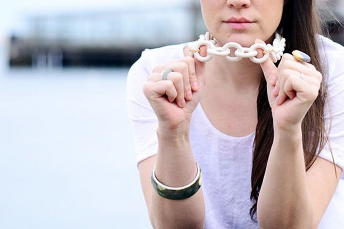 Meet the Maker: Ceramic Jewelry Maker Kimberly Huestis