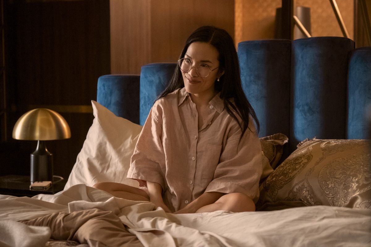 Geometric Glasses Are All the Rage Thanks to Ali Wong In "Beef"