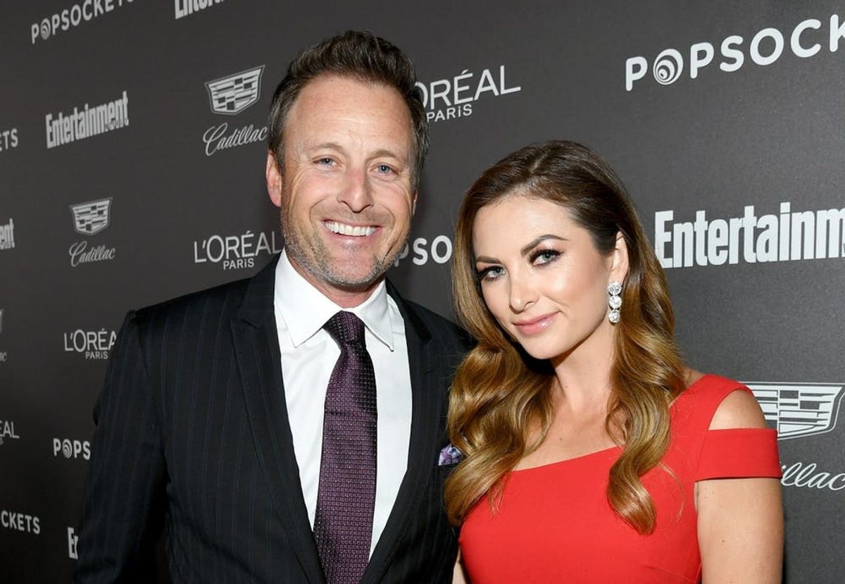 ‘Bachelor’ Host Chris Harrison and ‘ET’ Correspondent Lauren Zima Are Red-Carpet Official