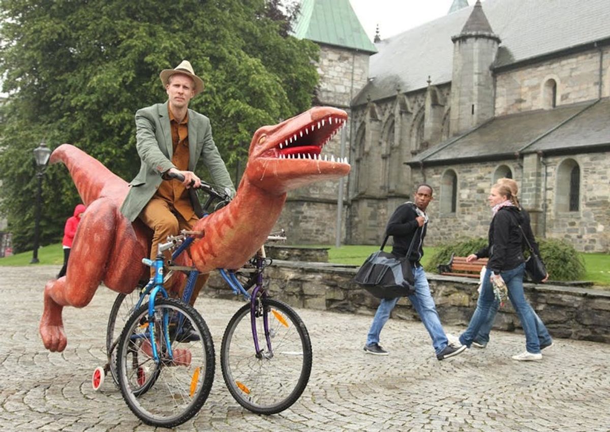 This Guy’s DIY Dino Bike Is Raptor-rific