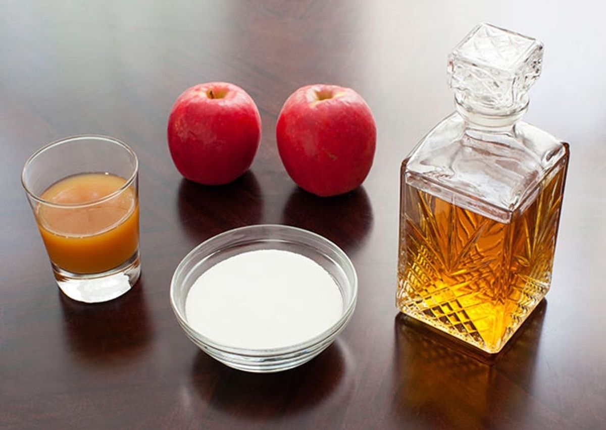 Spike Your Sweets: Bourbon Apple Cider Sorbet