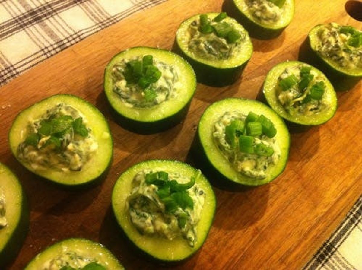 Creamy Cucumber Cups