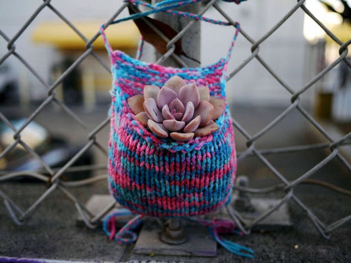It’s a Bird! It’s a Plane! It’s 15 Yarn Bombs!