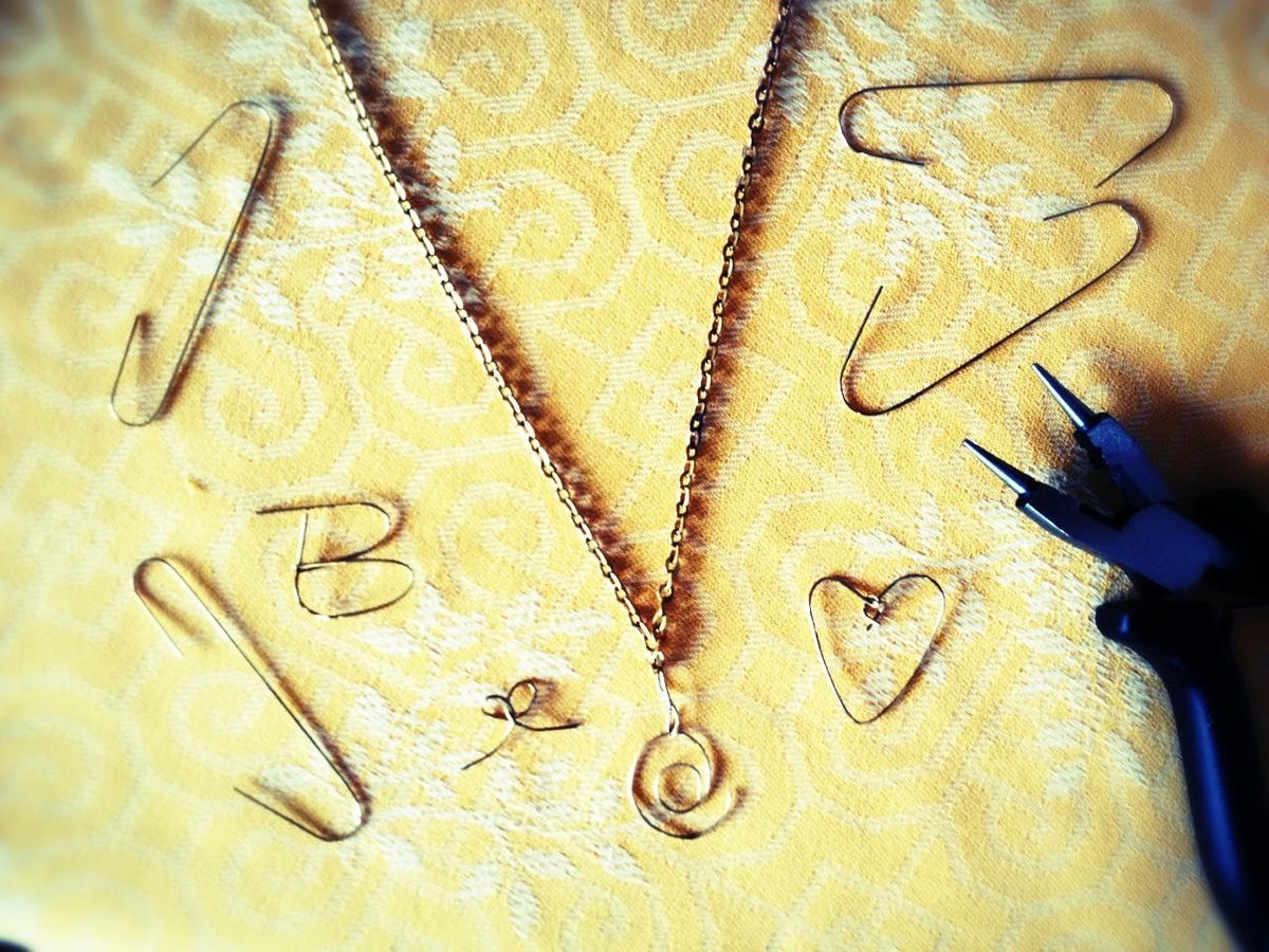 Re-Purpose Ornament Hooks Into A Beautiful Pendant Necklace