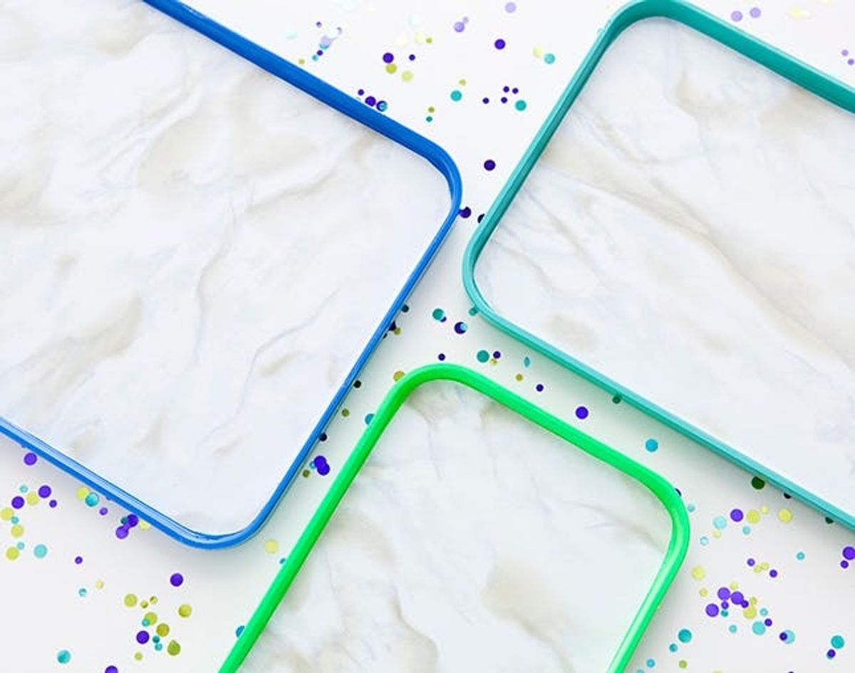 A Hack for Creating a Marblized Look on Any Surface