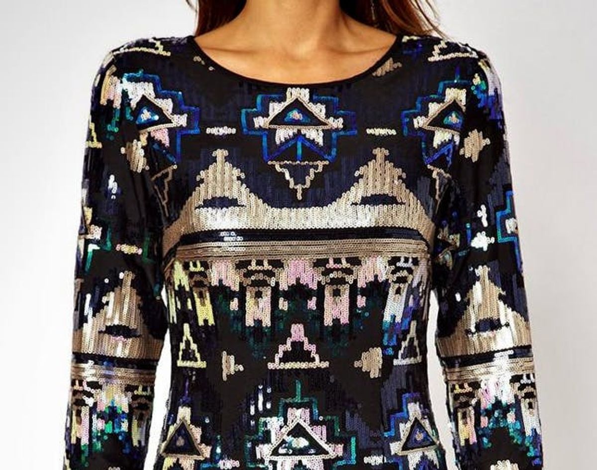 Red Carpet Ready: 12 Long Sleeve Sequined Dresses